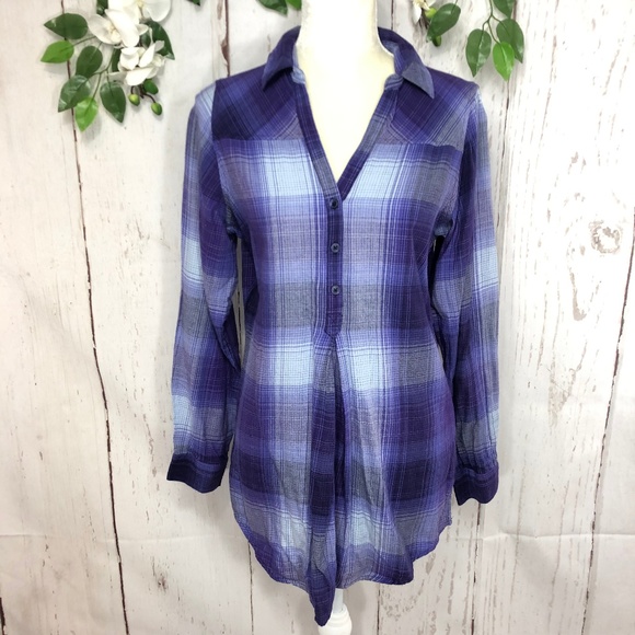 Columbia Tops - COLUMBIA LONG SLEEVE CARDIGAN SIZE M